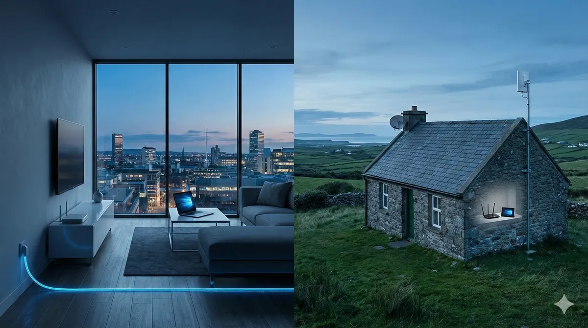Broadband in Ireland: Fibre, 5G, or Starlink?