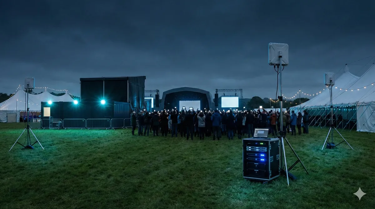 Event Wi-Fi Planning Ireland: Capacity Guide